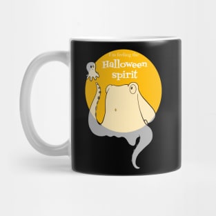 Halloween Octopus Ghost Spirit Mug